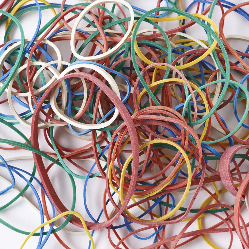 Charles Leonard Rubber Bands, 1 3/8 Ounce Bags, Assorted Sizes/Colors (56385) - Image 2